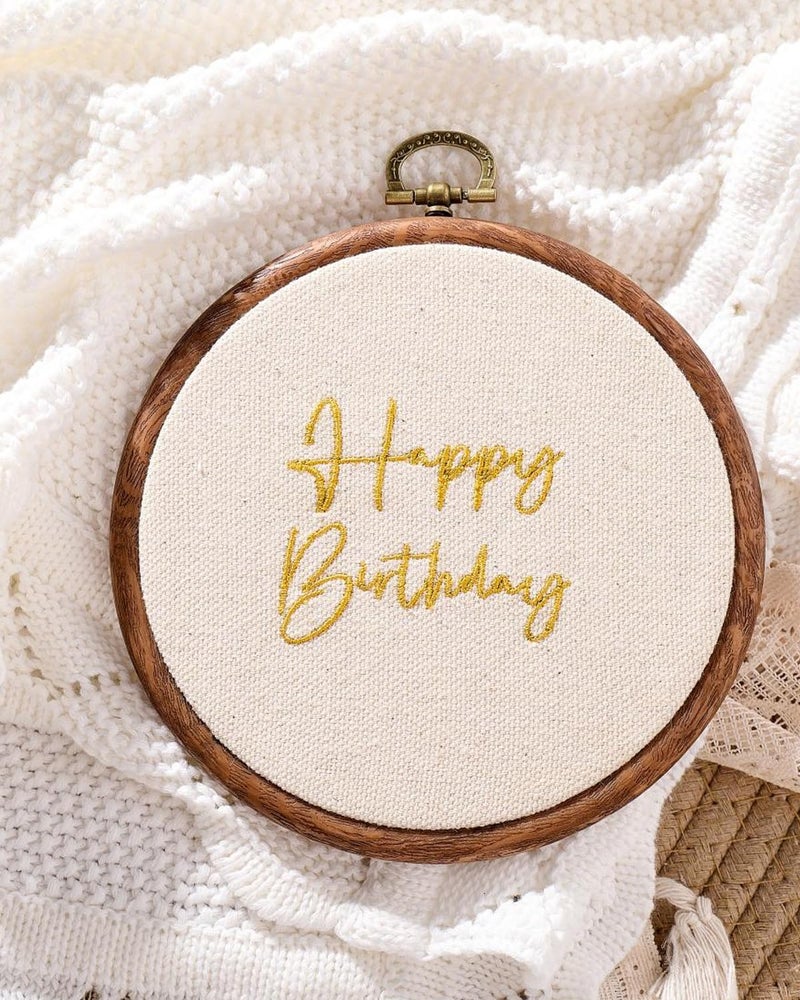 LIWOFLY Baby Monthly Milestone Markers Disc, Happy Birthday Decoration for Infant Room, Wooden Announcement Sign, Birthday Signs, Shower Gift, Reusable Photo Props (Small Gold Text) - Image 2